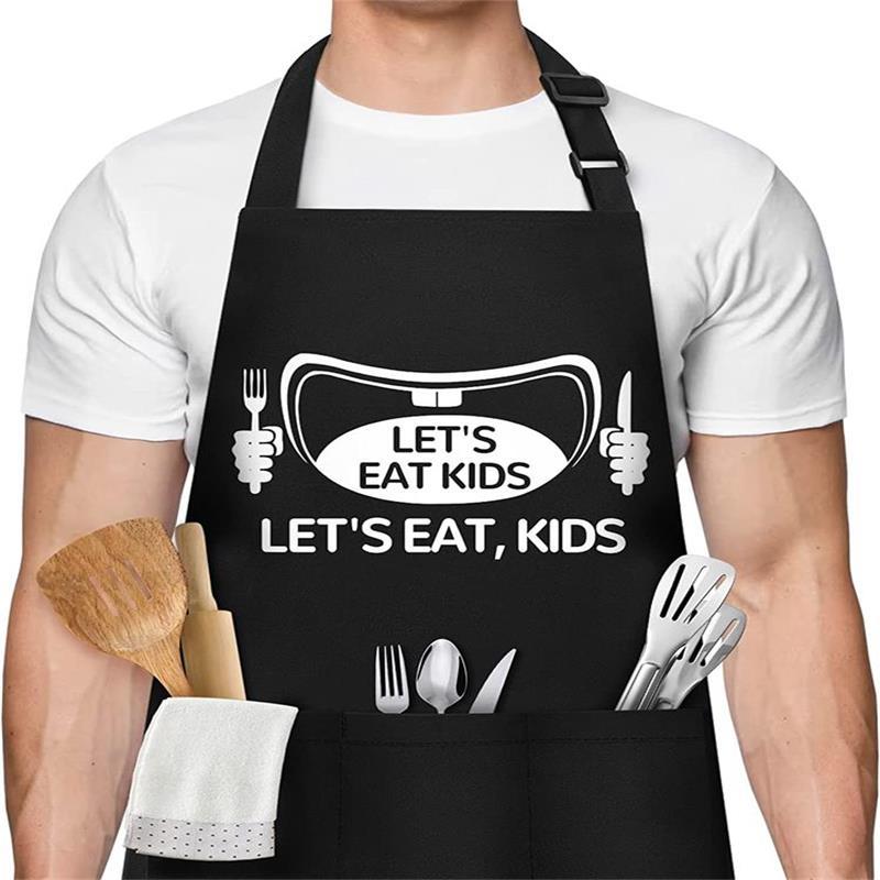 

Daily necessities halter apron Household kitchen work clothes barbecue baking apron