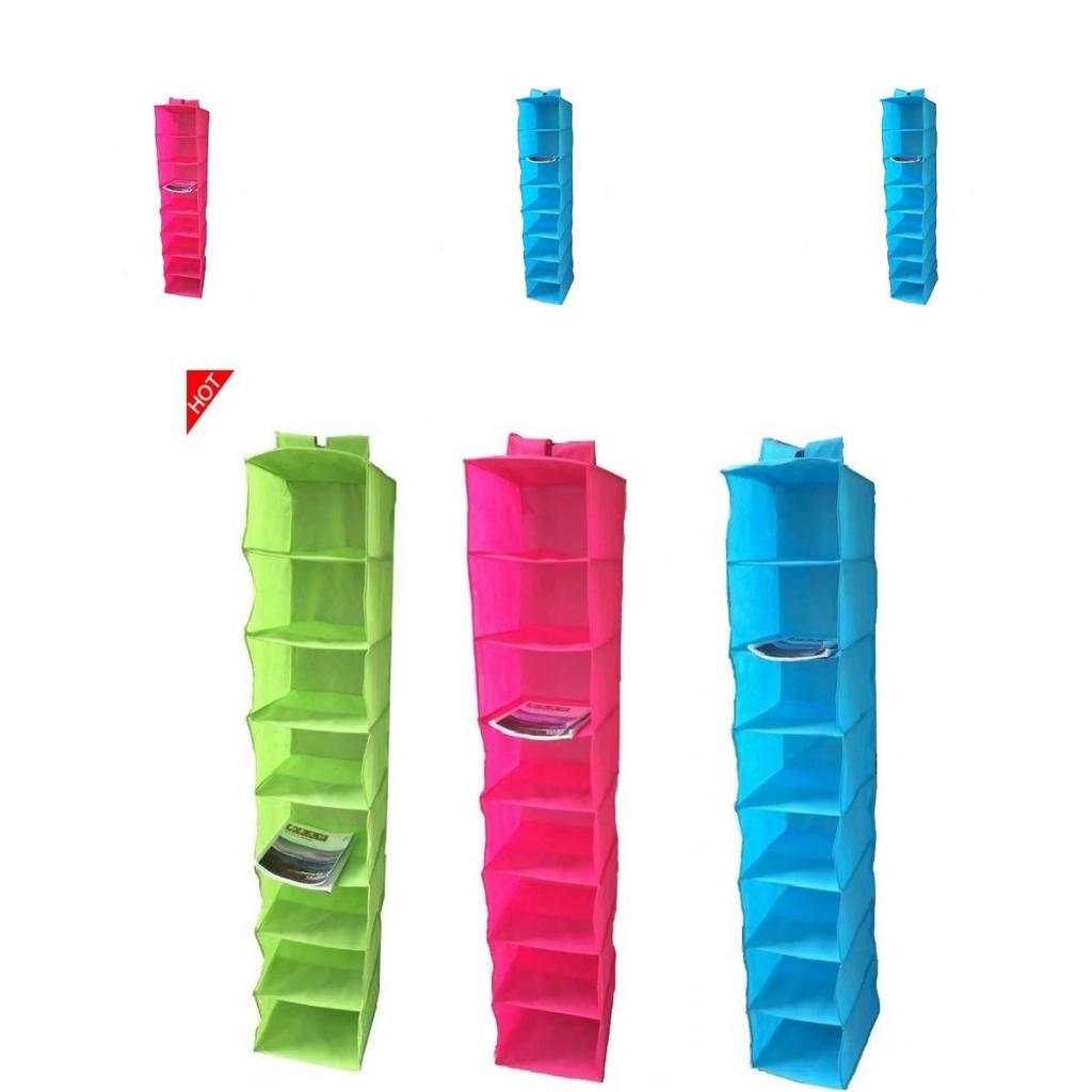 8layer Hanging Storage Organizer For Wardrobe Shoe Cabinet And Office Use