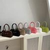 And Vintage Autumn Winter Solid Color Underarm Shoulder Bag For Daily Use