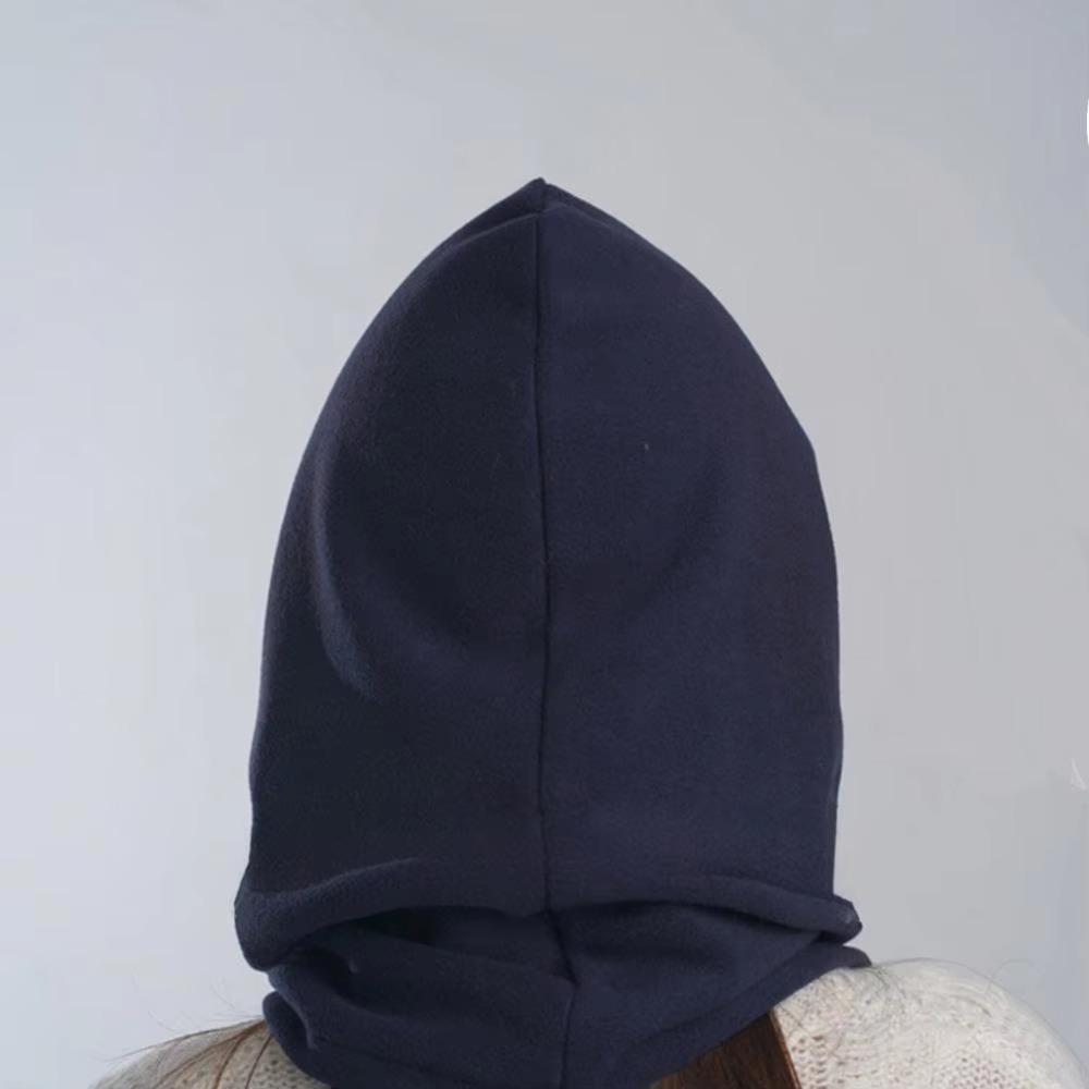 Windproof Mask Hood Beanies Polar Fleece Pullover Cap Fashion Hike Cycling Cap  Female