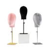 Black Mannequin Head for Displaying Wigs, Hats, and Accessories