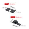 For Mercedes Benz S Class W222 2014-2020 Rear Trunk Lid Lock Cover Plastic Replacement Parts Exterior Accessories OE 2226901141