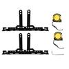 NEW-Car Heavy Duty Wheel Alignment Tool Plates Adjustable Automotive Toe Leveling Aligner Wheel Alignment Tool