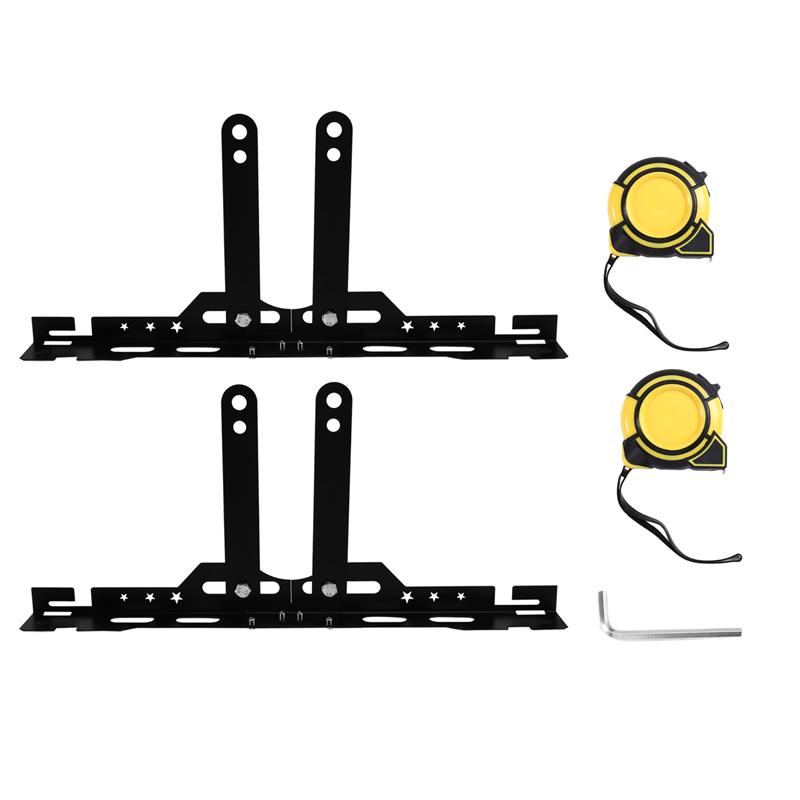 NEW-Car Heavy Duty Wheel Alignment Tool Plates Adjustable Automotive Toe Leveling Aligner Wheel Alignment Tool