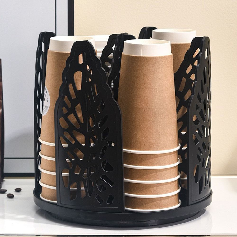Detachable Cup Storage Rack 4in1 Paper Cup Holder Paper Cup Dispenser Commercial Use