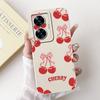 For Realme C55 Case RMX3710 Silicone Cute Cat Fashion Butterfly Flowers Love Painted Cover For Realme Narzo N55 Phone Case Funda