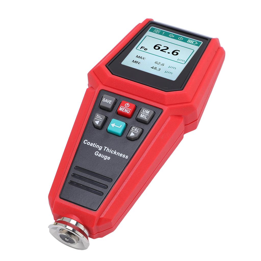 Coating Thickness Gauge Digital Car Paint Tester High Accuracy Automatic Meter HT616