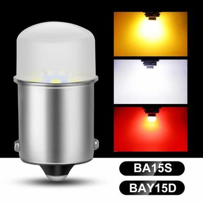 2 buc 1156 P21W P21 5W 1157 BA15S BAY15D Lampă LED Semnalizare Auto Lumină de Zi 12V Auto Mașină Lampă de Ceață Alb Roșu Galben