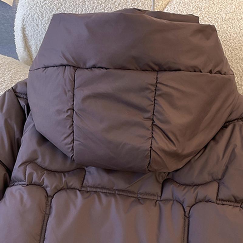 Fashion Middle age Woman Winter Coats Hooded Thick Warm Casual Winter Jacket Women's Parkas