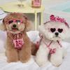 Pet Swimwear One-piece Sling Bikini Dog Breathable Vest Swimsuit Pink Leopard Print Dog Swimsuit Teddy Yorkshire Cat Clothing