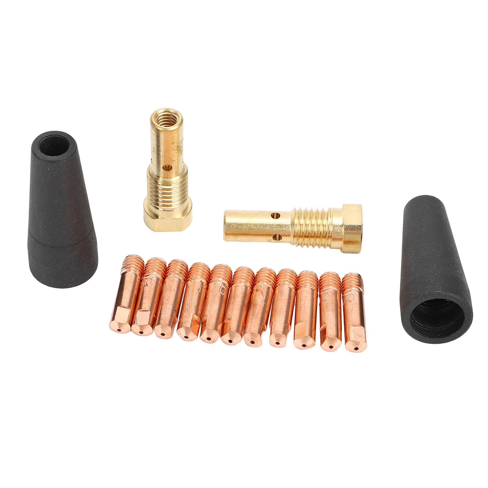 

Набор сопел и наконечников для газовой сварки порошковой проволокой K34931 15 шт. с электродом 0,039 дюйма 1 мм для FC9080GL MIG