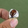 Mahogany Obsidian Ring 925 Sterling Silver Rings Stylish Jewelry Handmade Ring Top Quality Gemstone Jewelry For Gifts Available In Ring Size