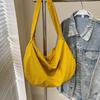 Sac à dos polyvalent léger en tissu doux pour femmes - Grande capacité, couleur unie, pour les trajets quotidiens, le sport, la salle de sport et les voyages