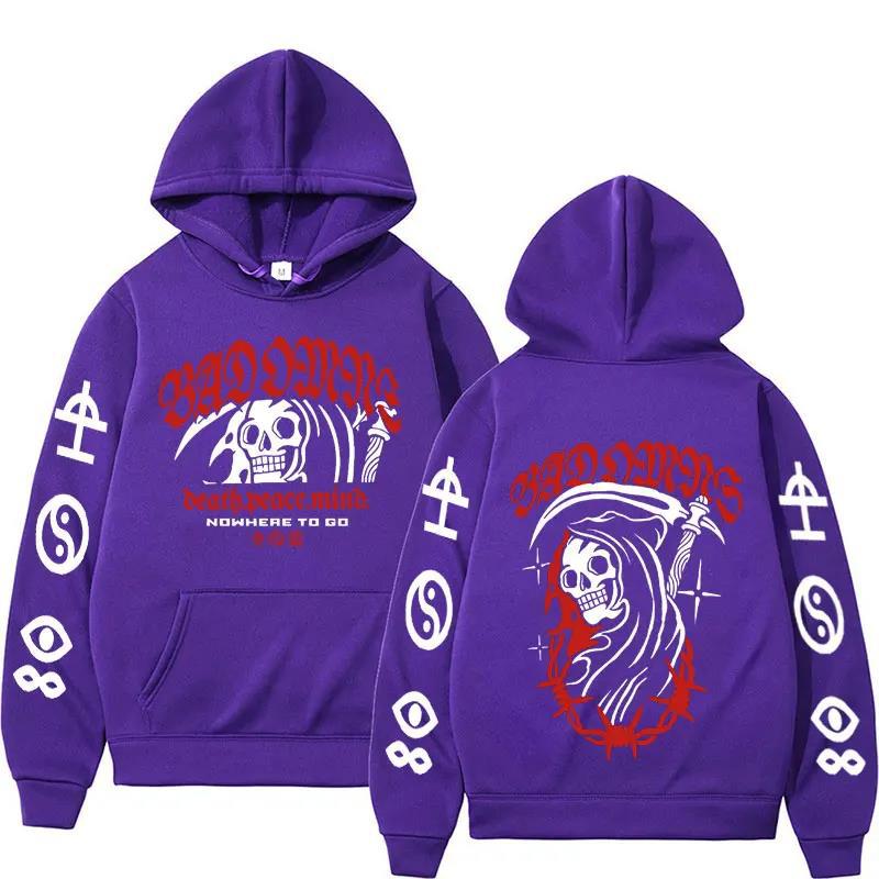 Bad Omens Rock Band Music Tour Print Hoodie Autumn Sweatshirt Men Womnen Fashion Brand Design Pullover Men's Fleece Hoodies
