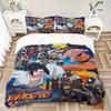 Naruto'S Epic Journey Print 3Pcs Bedding Setduvet Cover With 2 Bedropillowcase Home Birthday Gift