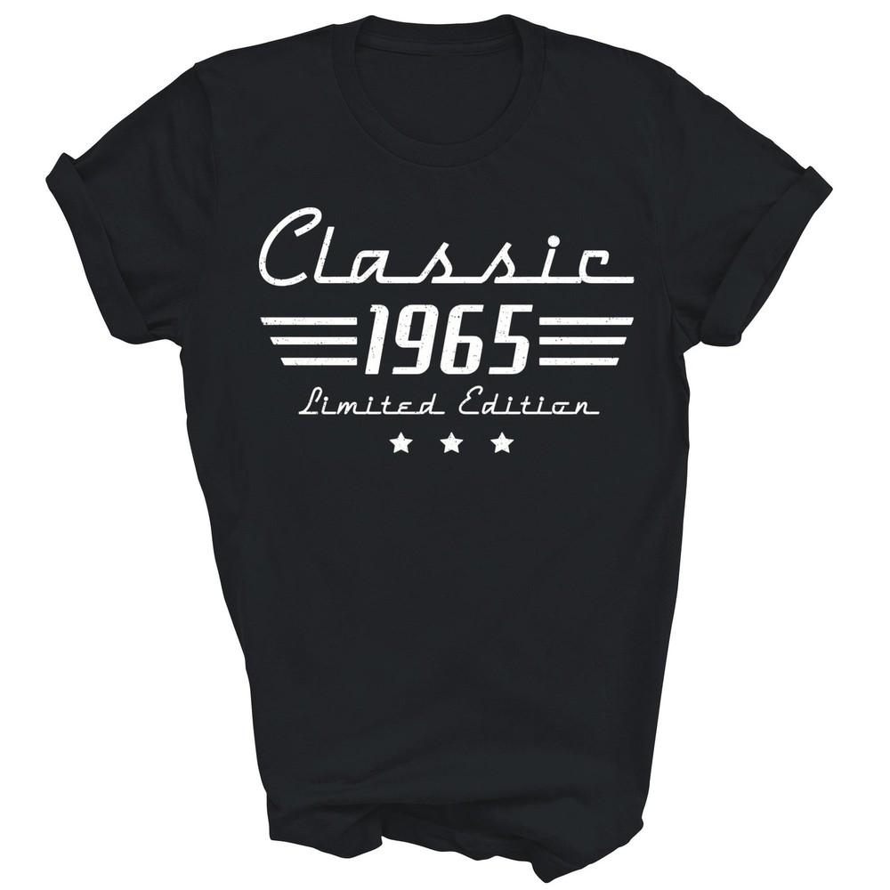 

60 Years Old Vintage Classic Car 1965 60th Birthday Unisex Shirt Gift 2XL