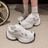 New Women's Vulcanize Shoes Outdoor Fashion Platform Flat Shoes for Women Patchwork Ladies Air Mesh Lace-up Anti-slip Sneakers