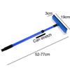 2-in-1 Telescopic Window Glass Cleaner Wiper Long Handle Sponge Brush Window Mop Squeegee Wiper Cleaning Squeegee Tool