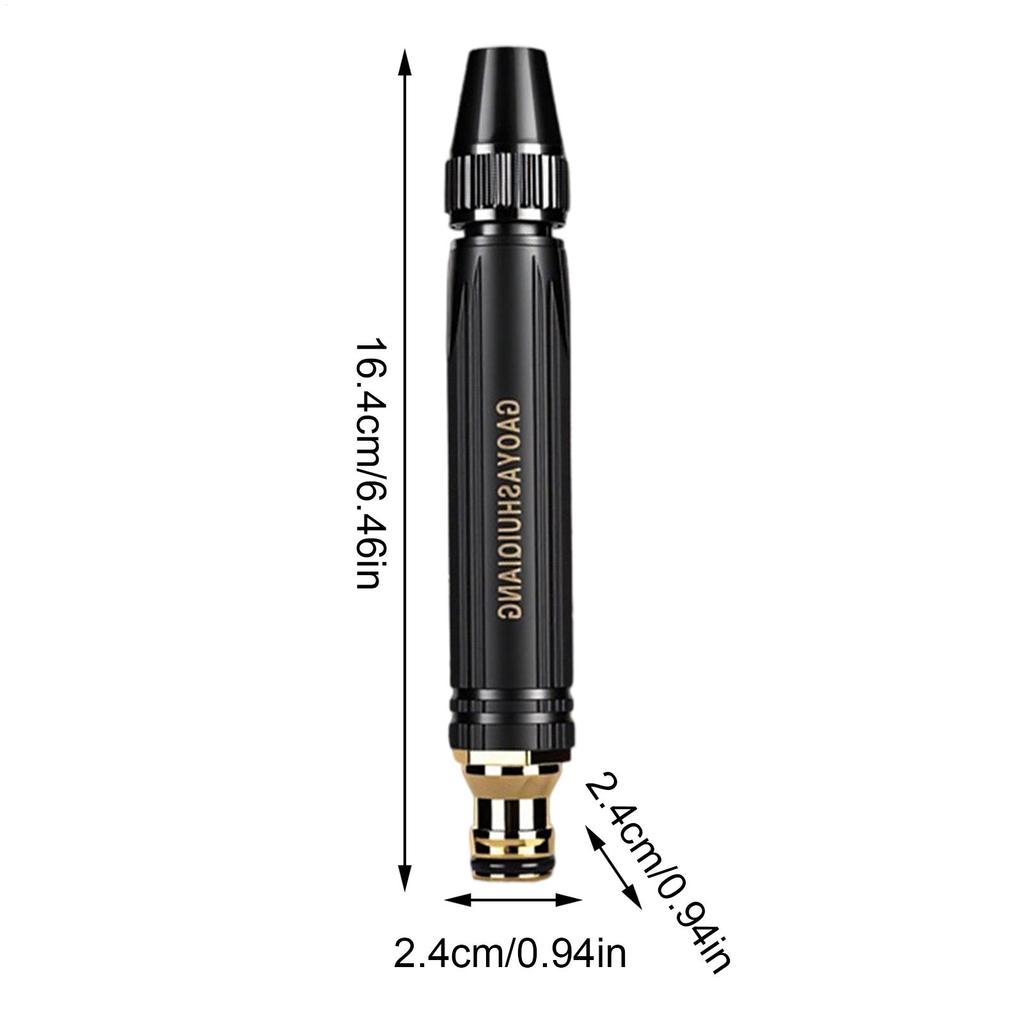 High Pressure Water Hose Nozzle Powerful Adjustable Leak-proof Tool High Pressure Washer Nozzle for Home Washing Cleaning
