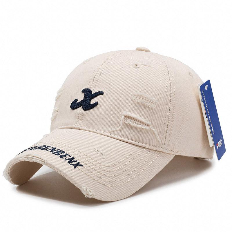 New Embroidered Letter Baseball Cap Men and Women Outdoor Leisure Sunscreen Sunshade Fashion Versatile Travel