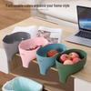 Ice-Joy Multifunctional Kitchen Sink Drain Basket