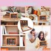 Artistic Paper Puzzle Book Organizer With Colorful Design For Study Desk Relaxation