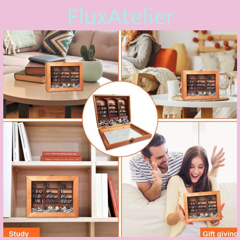 Artistic Paper Puzzle Book Organizer With Colorful Design For Study Desk Relaxation