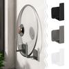 1PC Wall Hanging Lid Holder Multifunctional Pot Lid Storage Rack Cutting Board Shelf  for Kitchen