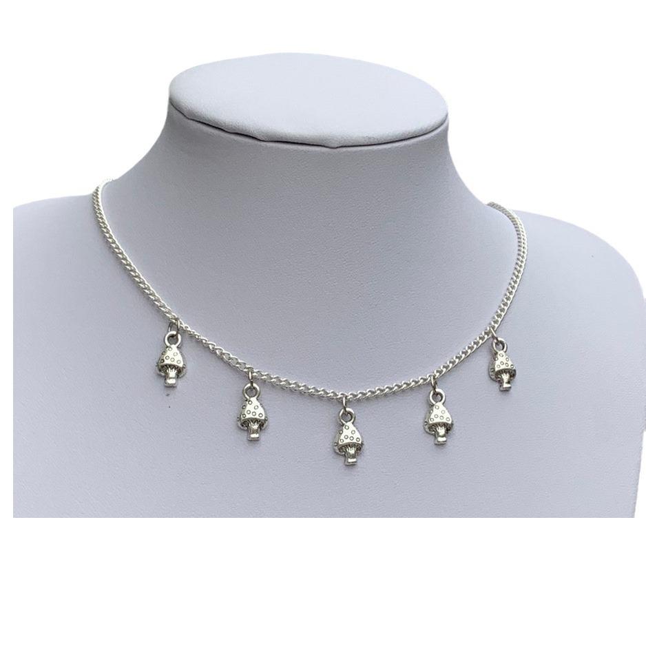 2022 Silver Mushroom Necklace - New Fashion Design