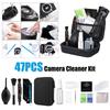 47PCS Professional Camera Cleaning Lens Camera Cleaning Kit DSLR Lens Digital Camera Sensor Cleaner Kit