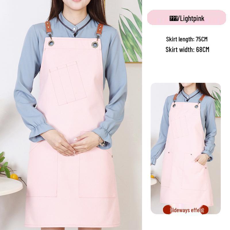 Durable Dirt-Resistant Canvas Apron for Home and Kitchen, Customizable with Logo.