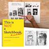 This Is Not A Sketchbook, It'S An Art Class Spiral-Bound Interactive Workbook Coloring Book For The Aspiring Artist