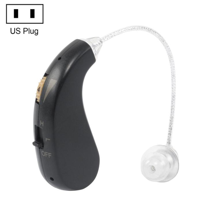 

Портативный перезаряжаемый невидимый слуховой аппарат с вилкой США US Plug золотистый