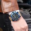 Megir 2021 Blue Mens Watches Top Brand Luxury Chronograph Sport Watch for Men Clock