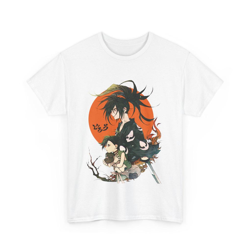 Hyakimaru Dororo Tshirt Hyakimaru Dororo Shirt Mens and Womens Summer Cotton Loose and Fashionable Short Sleeved Top