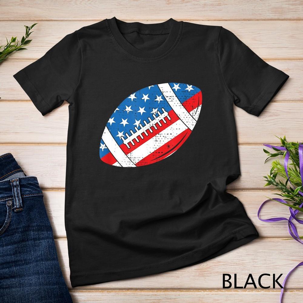 Football American Flag US USA Unisex T-shirt