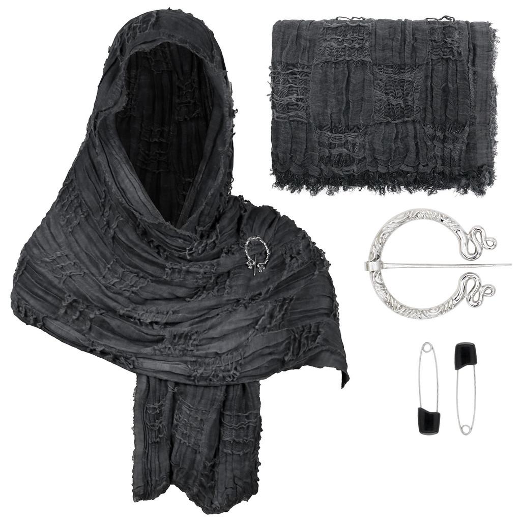 Cotton Linen Shawl With Geometric Pattern And Fringe For Casual Summer Wear