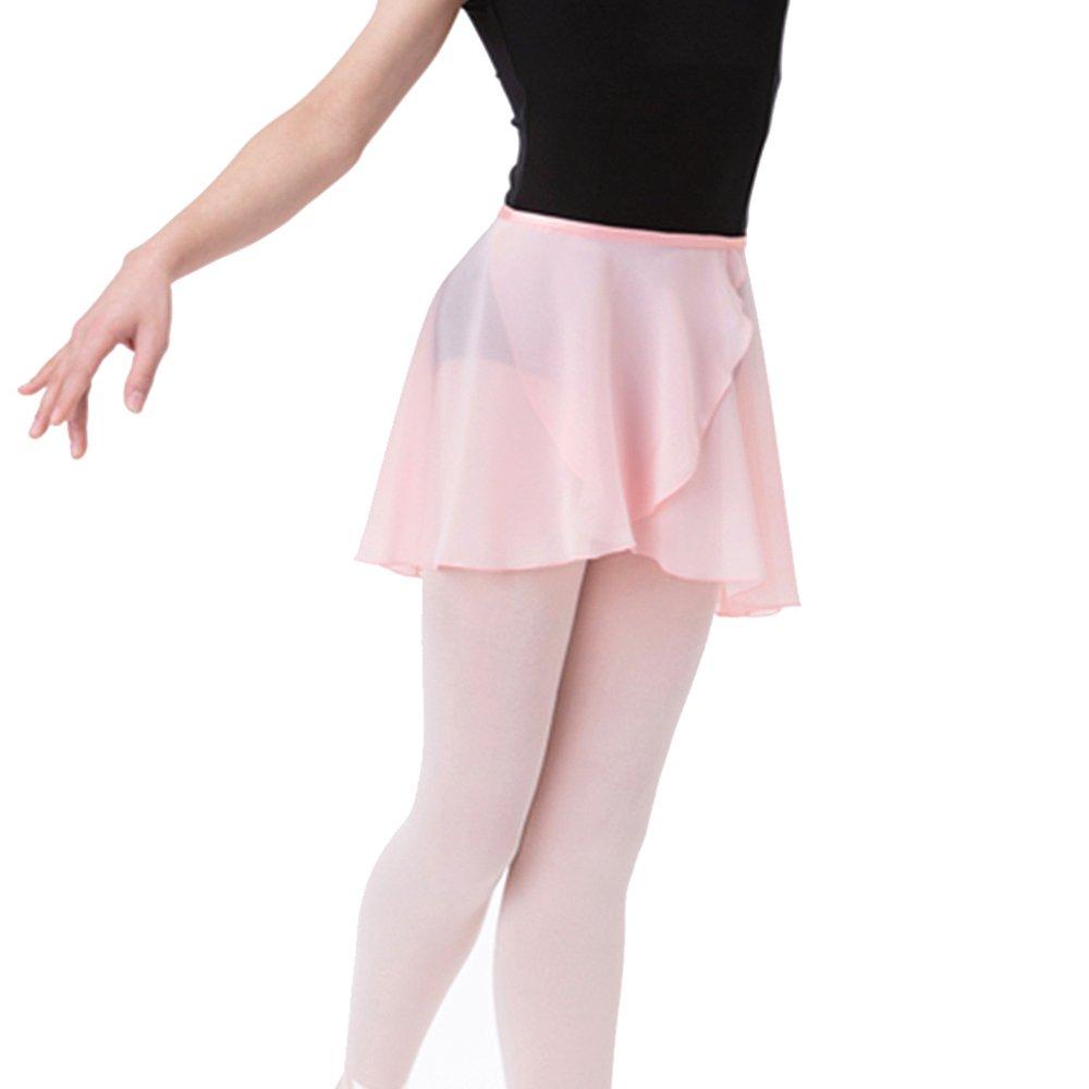 Ballet Leotard Chiffon Dance Wrap Sleeve Mesh Dance Practice Ballet Ballet Supplies for Adults Ballet Practice Stage Yoga & Skirt, Skirt, 7-Length