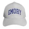 emory  emory university college font curved Baseball Cap Lightweight Packable Gift for Him Her Casual Daily Wear