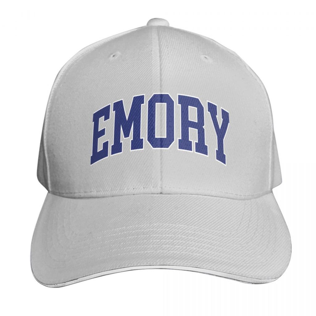 emory emory university college font curved Baseball Cap Lightweight Packable Gift for Him Her Casual Daily Wear