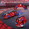 2.4Ghz Spider RC Cars with LED Lights, 360° Rolling Remote Control Car Rotating RC Stunt Car for Kids 6 7 8 9+ Year Old, Rechargeable Snake Car