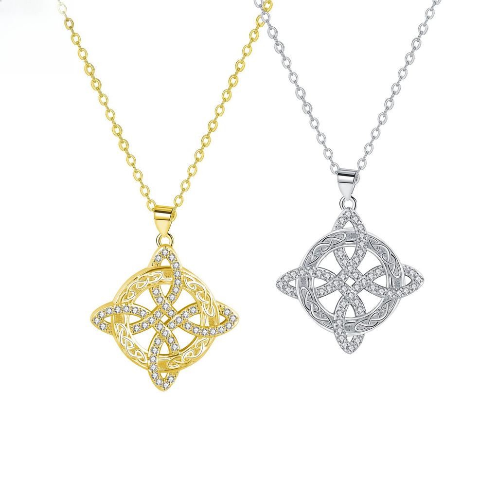 Celtic Fashion Necklace For Women Minimalist Luxury Unique Design