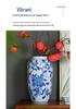 Elegant Blue and White Porcelain Vase: Retro Ceramic Ornament for Living Room Flower Arrangements