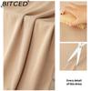 BITCED Ice Silk Wide-Leg Trousers for Women Spring/Summer Lightweight Slimming Loose-Fit Drapey Breathable Straight-Leg Casual Floor-Length Trousers