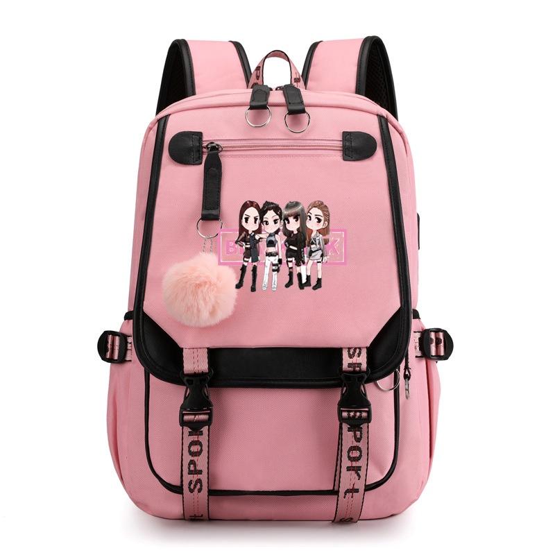 Mochila de Hombro Doble Cielo Estrellado de Blackpink Lisa 36-55l