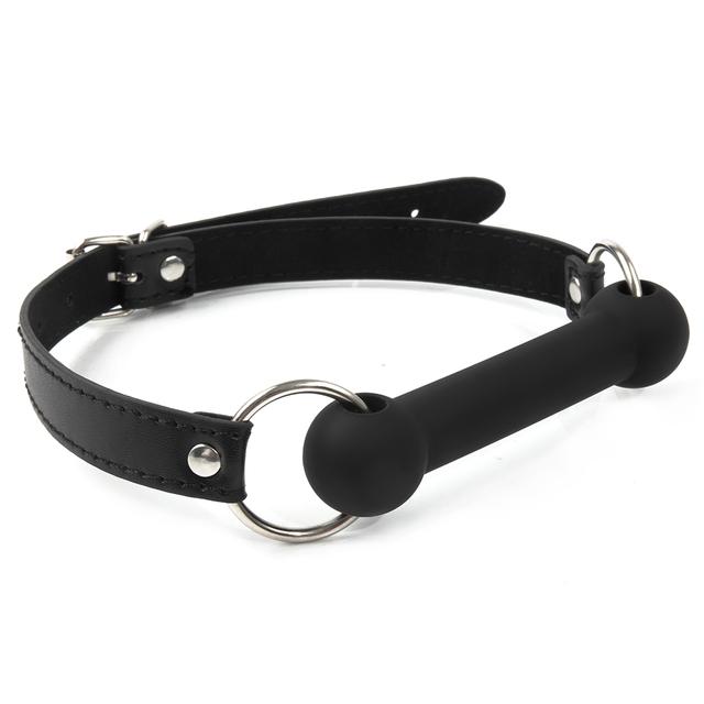 Erotic Products Dog Bone Mouth Bit Gag BDSM Slave Training Harness Silicone Gag Ball Sex Games Toys Adult Sex Toys For Couples