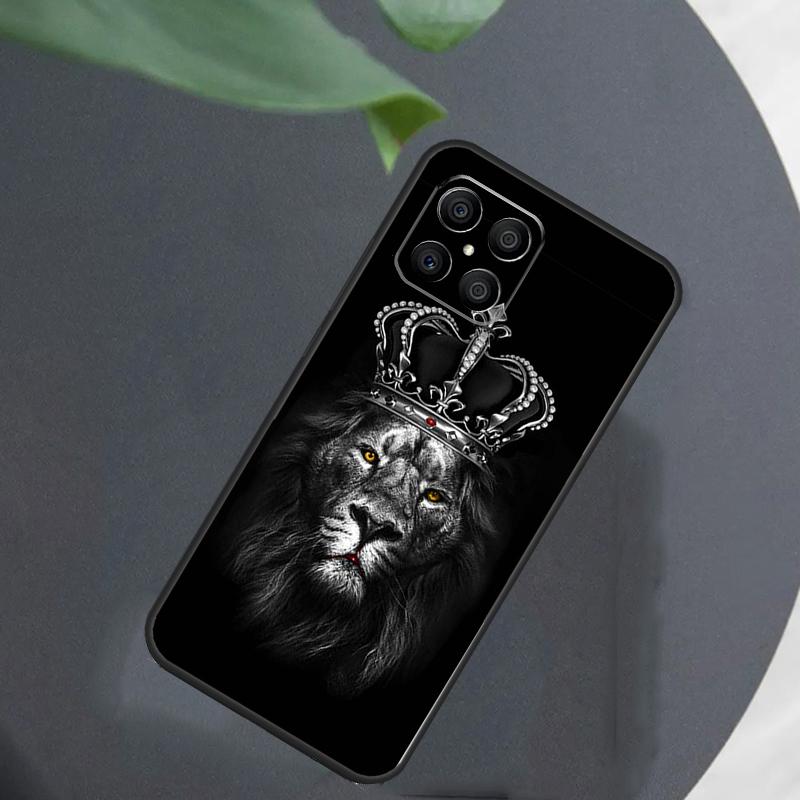 Lion Animal For Honor Magic 5 6 7 8 Pro Case For Honor 400 200 50 70 Lite X8c X8b X9a X9b X9c X9d Win RT