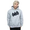 DC Comics Mens Batman One Colour Shield Hoodie