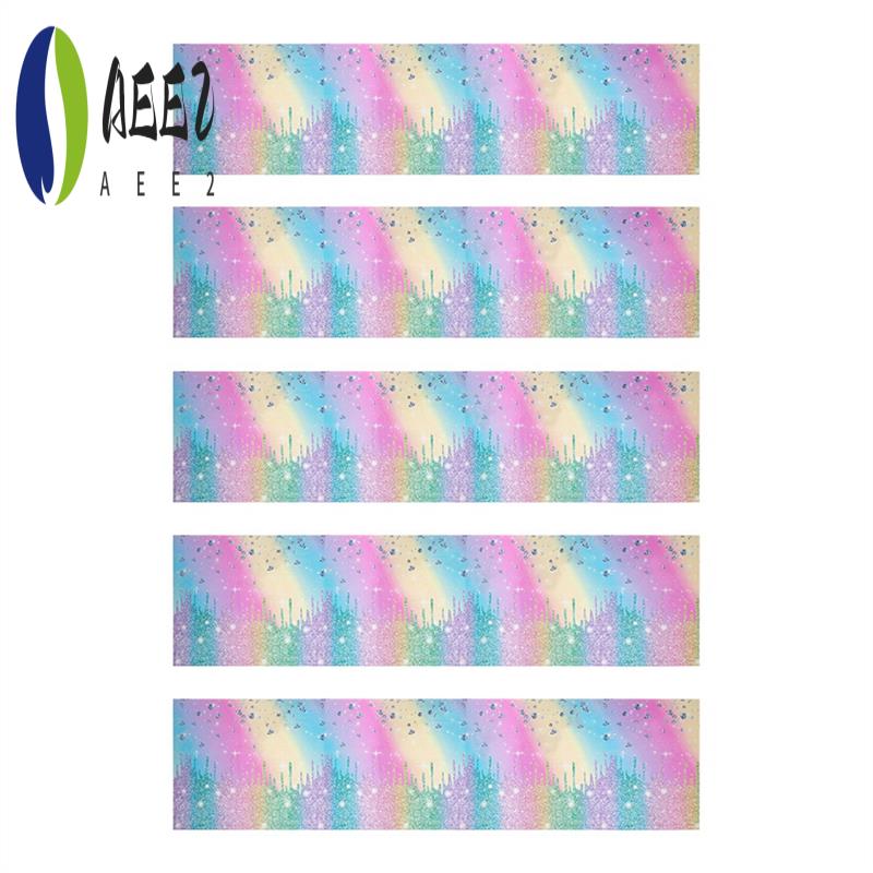 

AEE2-Gradient Diamond Birthday Disposable Tableware Macaron Paper Plate Cup