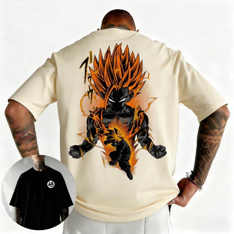 Summer Dragon Ball Wukong Super Anime Printed T-shirt